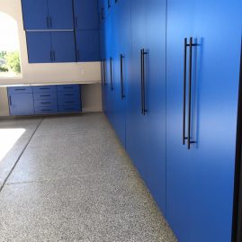 Blue Garage Cabinets Beaumont