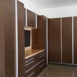 Garage Cabinets With Extruded Handles