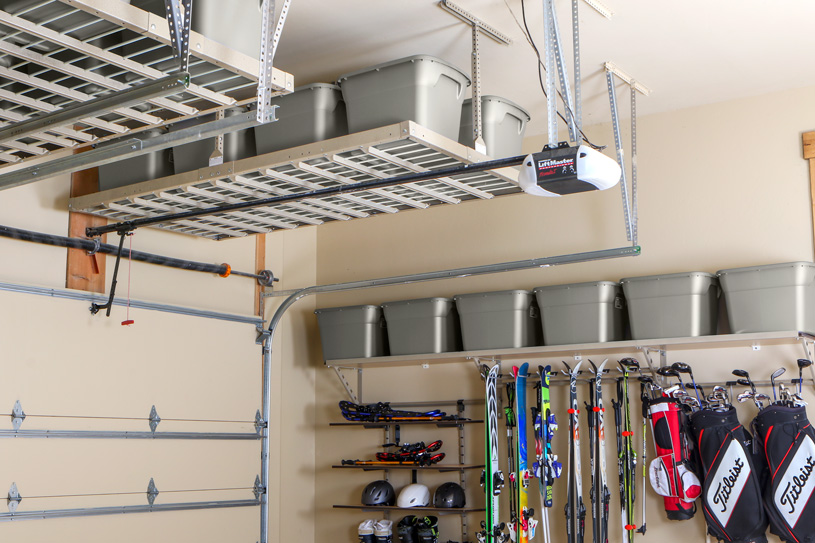 Overhead Garage Storage Location