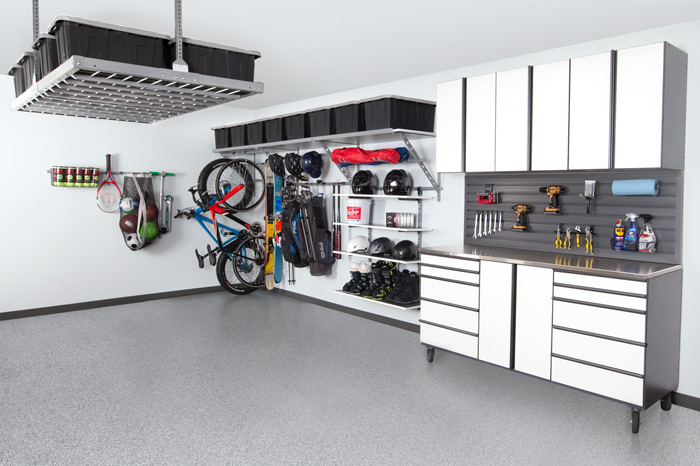 Coordinated Garage Storage Location